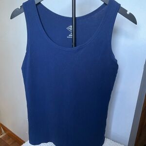 St. John's Bay Deep Blue Women's Tank Top